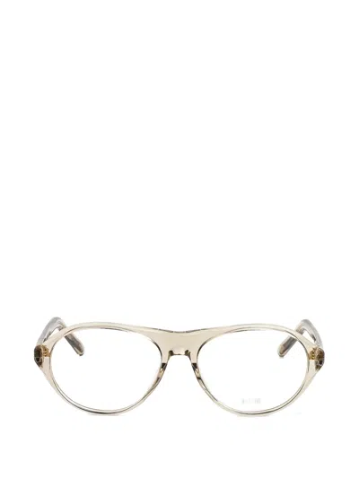 Kaleos Wardley Round-frame Glasses In Nude