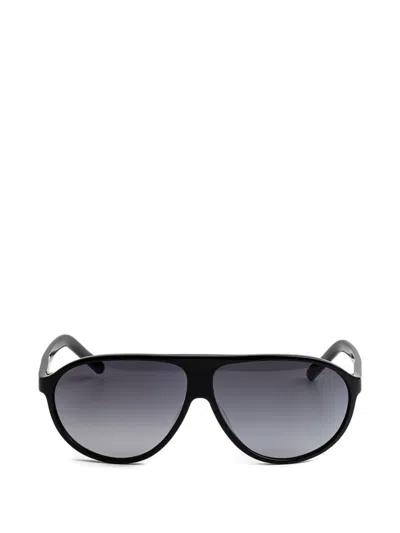 Kaleos Withers Pilot-style Sunglasses In Black