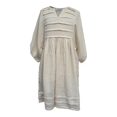 Kali Joshi Women's Neutrals Kimono Dress Short