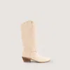 Kali Shoes Women's Jesse Cowboy Boots In Beige In Neutral