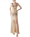 Kalinnu Maxi Dress In Gold