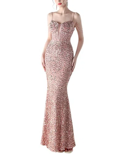 Kalinnu Maxi Dress In Pink