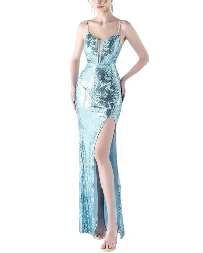 Kalinnu Maxi Dress In Blue
