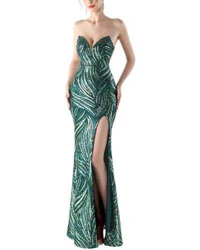 Kalinnu Maxi Dress In Green