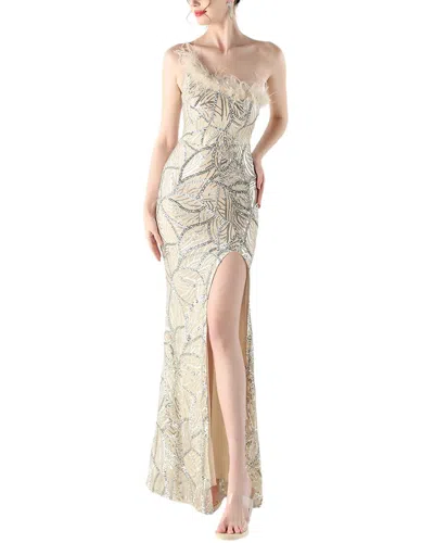 Kalinnu Maxi Dress In Gray
