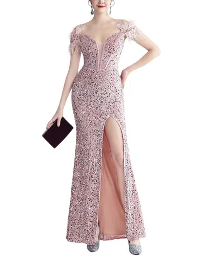 Kalinnu Maxi Dress In Pink
