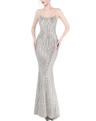 Kalinnu Maxi Dress In Metallic