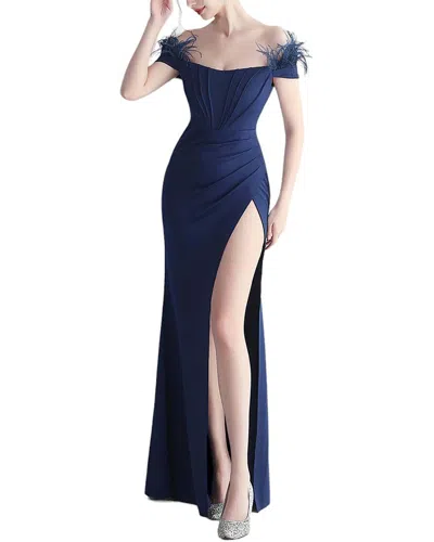 Kalinnu Maxi Dress In Blue