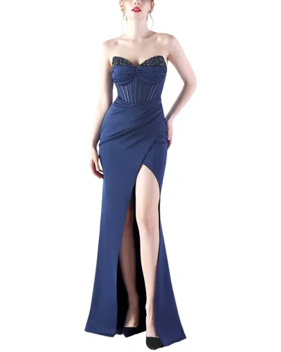 Kalinnu Maxi Dress In Blue