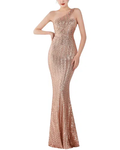 Kalinnu Maxi Dress In Gold