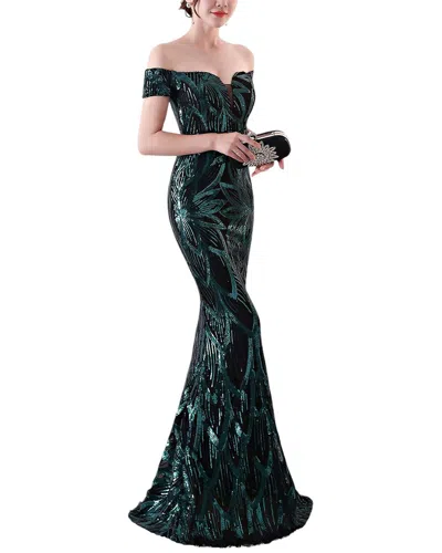 Kalinnu Maxi Dress In Green