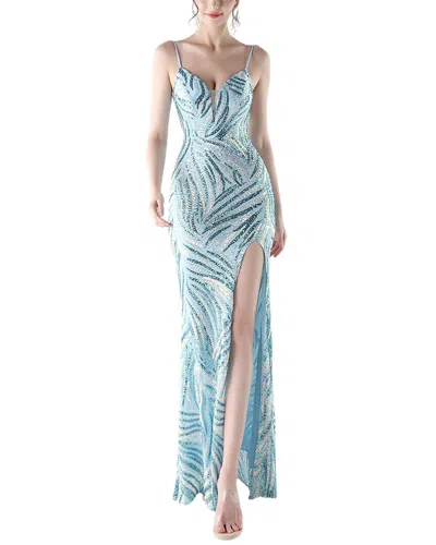 Kalinnu Maxi Dress In Blue
