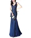 Kalinnu Maxi Dress In Blue
