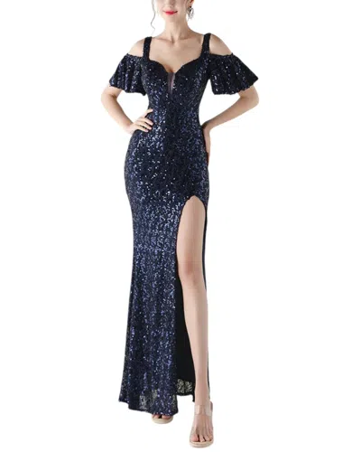 Kalinnu Maxi Dress In Blue