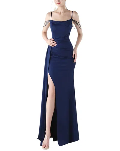 Kalinnu Maxi Dress In Blue