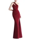 Kalinnu Maxi Dress In Burgundy