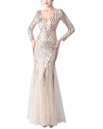 Kalinnu Maxi Dress In Gold