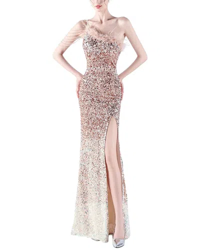 Kalinnu Maxi Dress In Gold