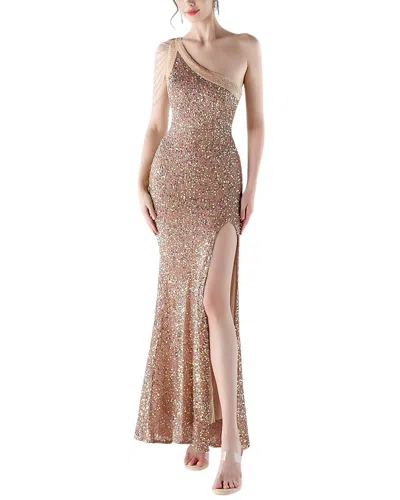 Kalinnu Maxi Dress In Gold