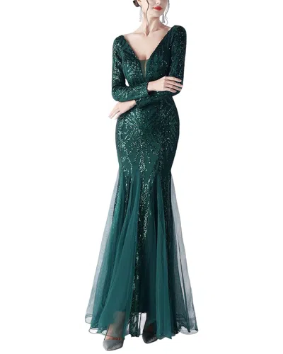 Kalinnu Maxi Dress In Green