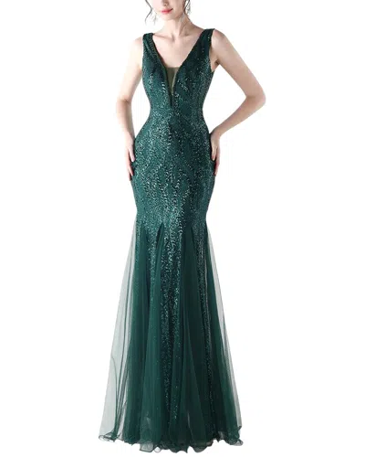 Kalinnu Maxi Dress In Green