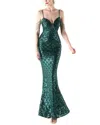 Kalinnu Maxi Dress In Green