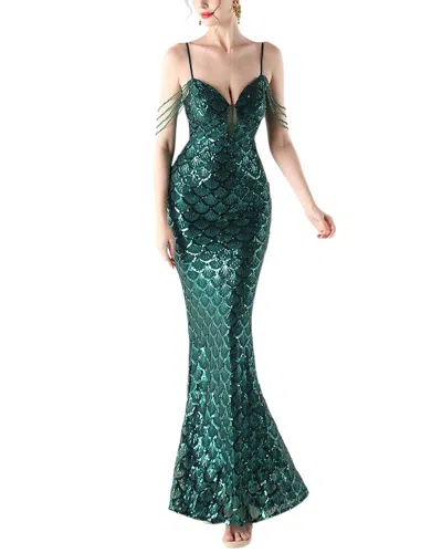Kalinnu Maxi Dress In Green