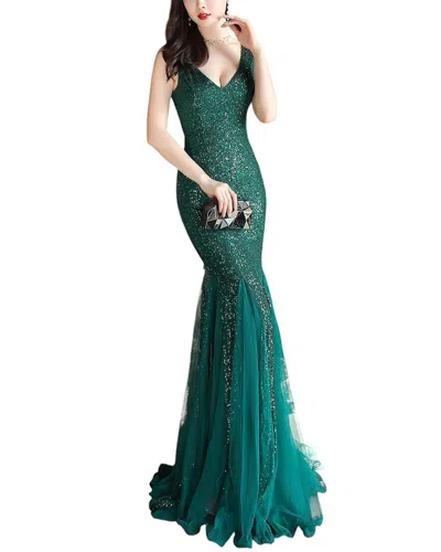 Kalinnu Maxi Dress In Green