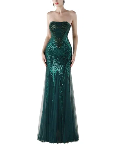Kalinnu Maxi Dress In Green