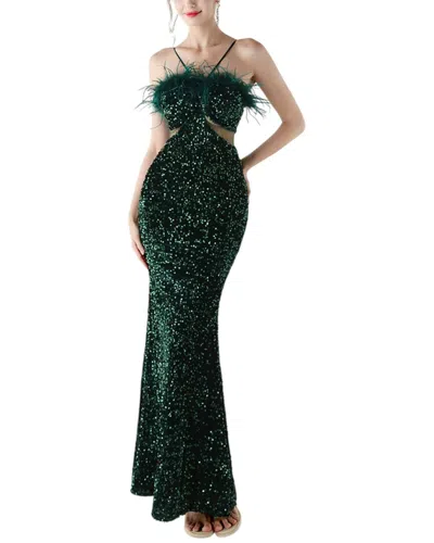 Kalinnu Maxi Dress In Green