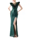 Kalinnu Maxi Dress In Green