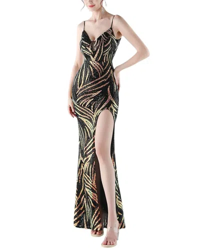Kalinnu Maxi Dress In Metallic