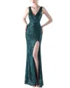Kalinnu Maxi Dress In Metallic