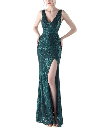 Kalinnu Maxi Dress In Metallic
