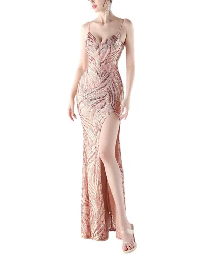 Kalinnu Maxi Dress In Pink