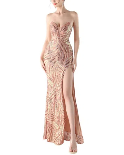 Kalinnu Maxi Dress In Pink
