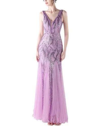 Kalinnu Maxi Dress In Purple