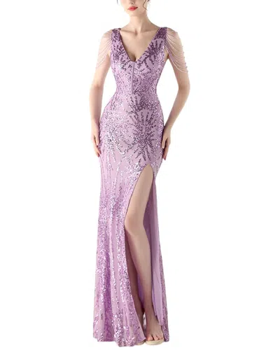 Kalinnu Maxi Dress In Purple