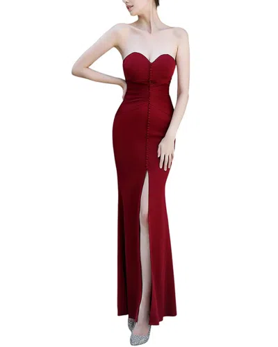 Kalinnu Maxi Dress In Red