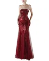 Kalinnu Maxi Dress In Red