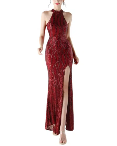 Kalinnu Maxi Dress In Red