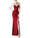 Kalinnu Maxi Dress In Red