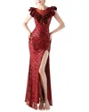 Kalinnu Maxi Dress In Red