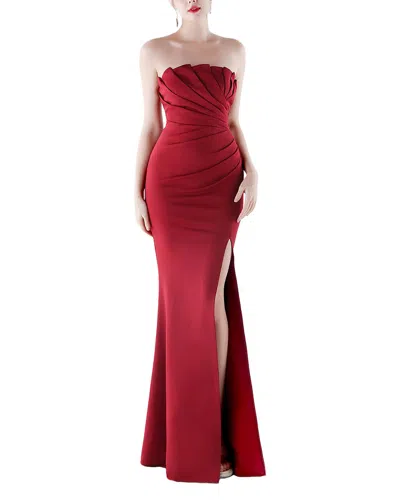 Kalinnu Solid Sleeveless Maxi Dress