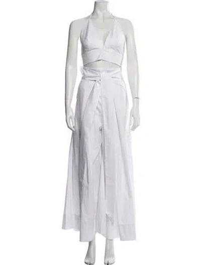 Pre-owned Kalita Dress Set In White