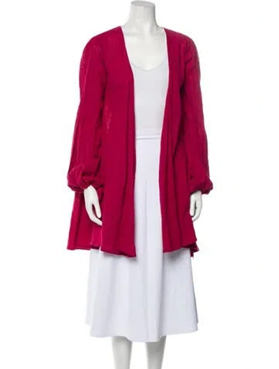 Pre-owned Kalita V-neck Mini Dress In Pink