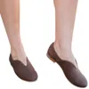 Kallie & Co. Women's Alanis Flat Shoes In Brown In Brown