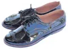 Kallie & Co. Women's Charlotte Vegan Flat Shoes In Black In Black