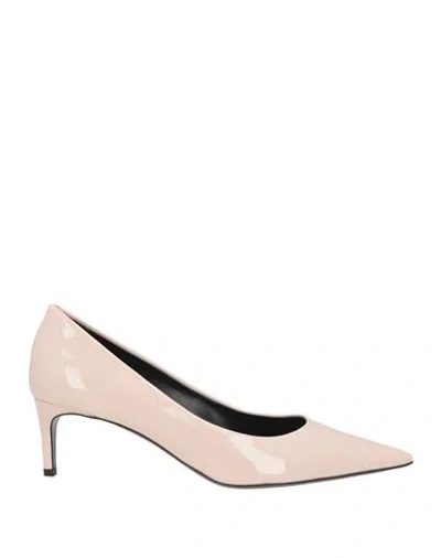 Kallisté Kallistè Woman Pumps Blush Size 6 Soft Leather In Pink