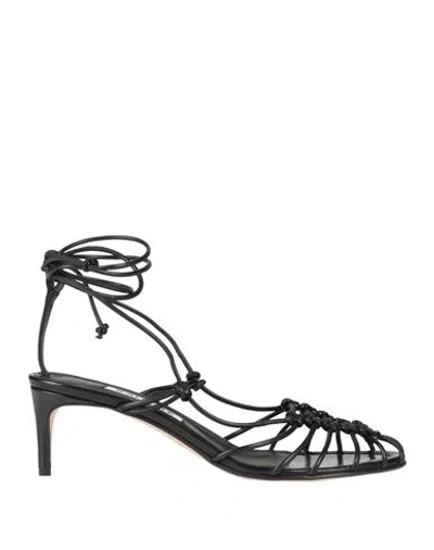 Kallisté Kallistè Woman Sandals Black Size 7 Leather